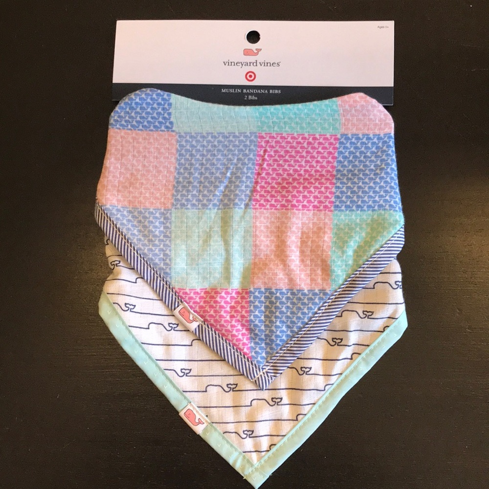 Target + Vineyard Vines Muslin Bandana Bibs